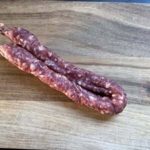 Droge worst knoflook