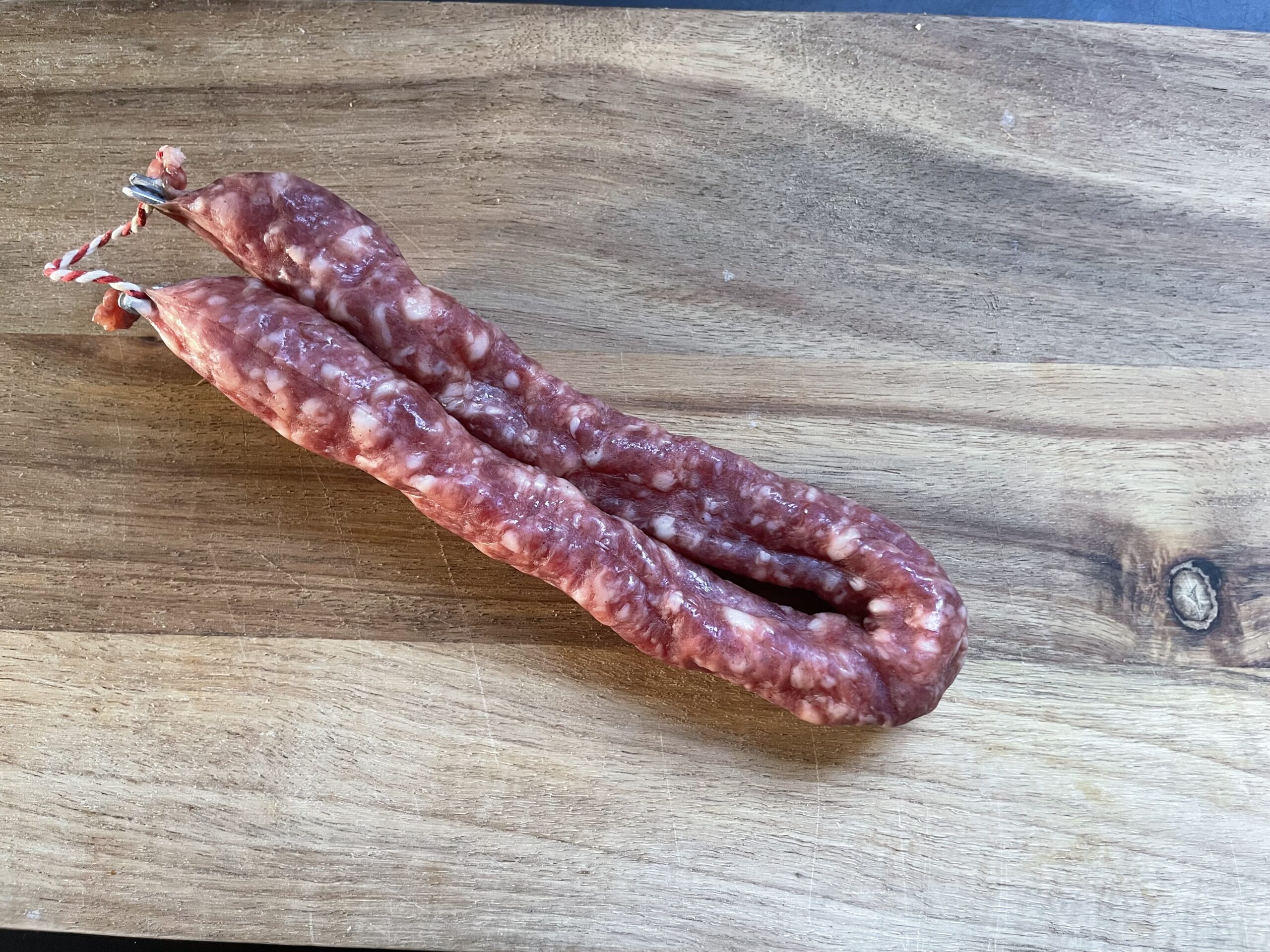 Droge worst knoflook